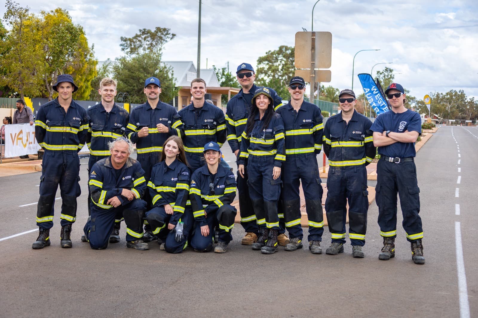 Lyon Momple with the Genesis Minerals Emergency Response Team